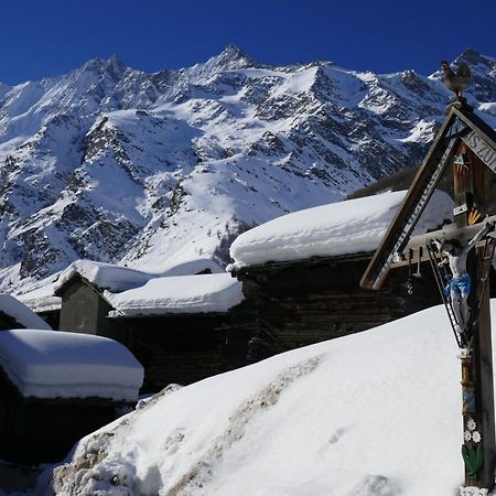 Chalet Birkhahn Saas Fee Eksteriør billede
