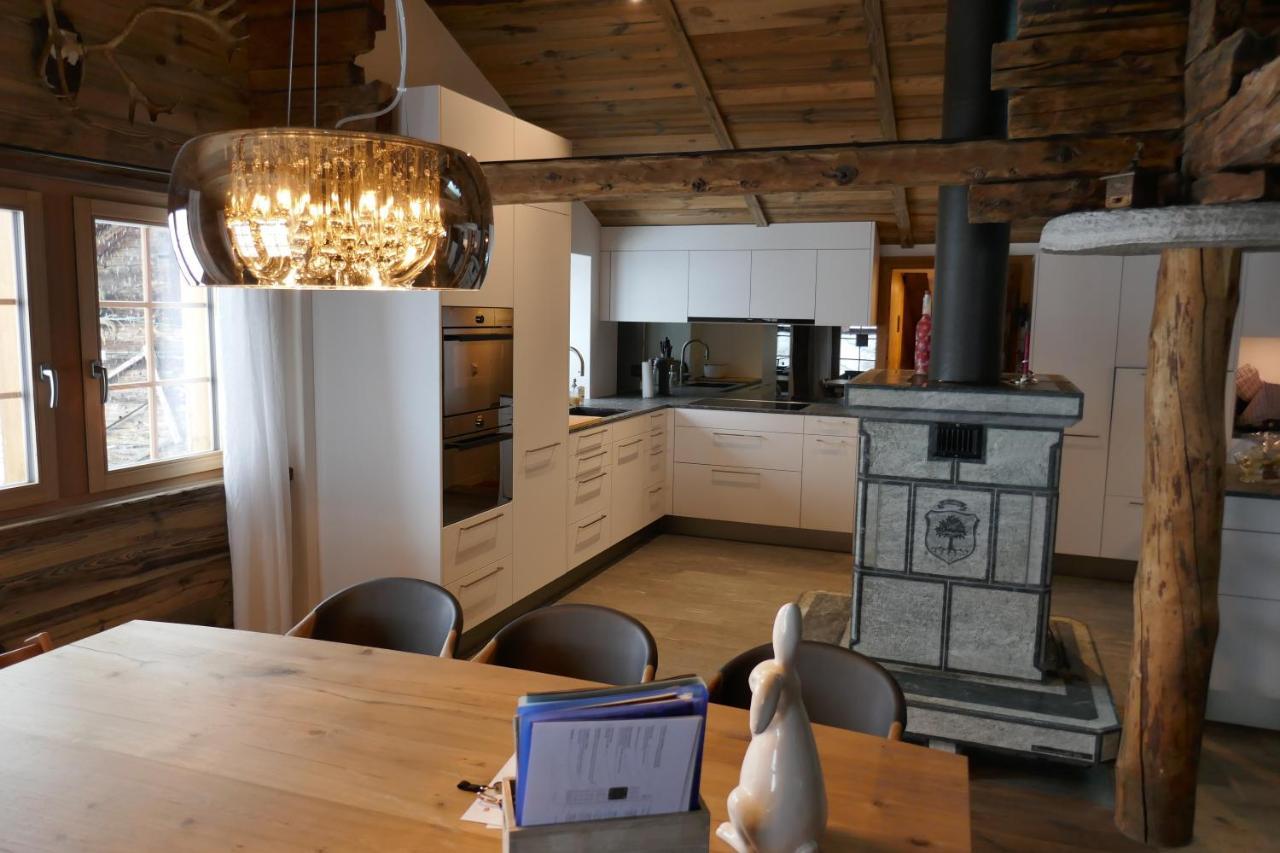 Chalet Birkhahn Saas Fee Eksteriør billede