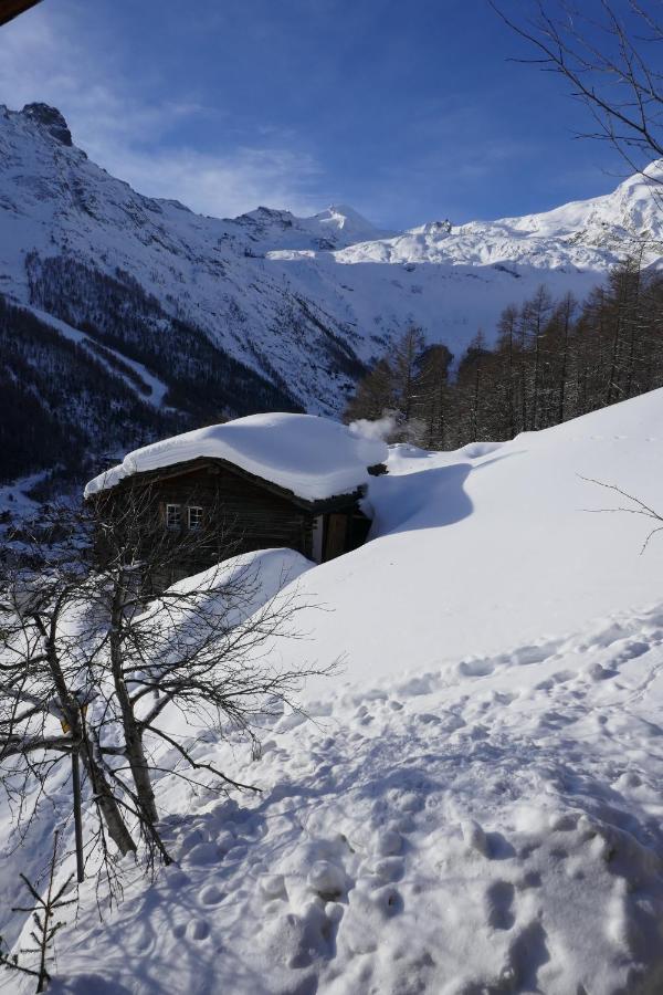 Chalet Birkhahn Saas Fee Eksteriør billede