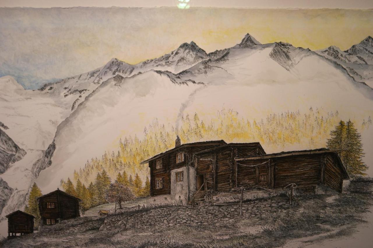Chalet Birkhahn Saas Fee Eksteriør billede