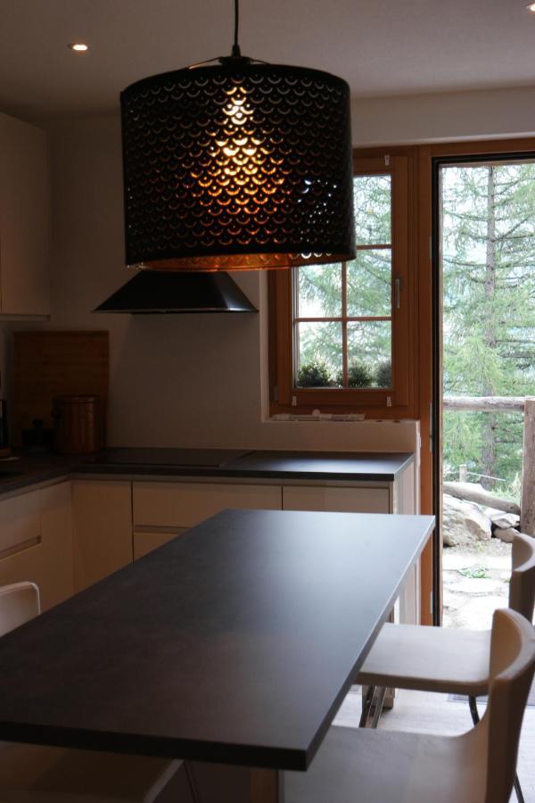 Chalet Birkhahn Saas Fee Eksteriør billede