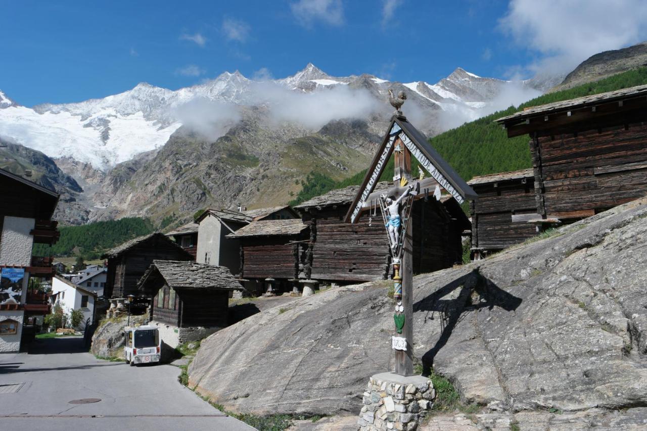 Chalet Birkhahn Saas Fee Eksteriør billede