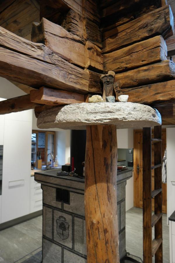 Chalet Birkhahn Saas Fee Eksteriør billede