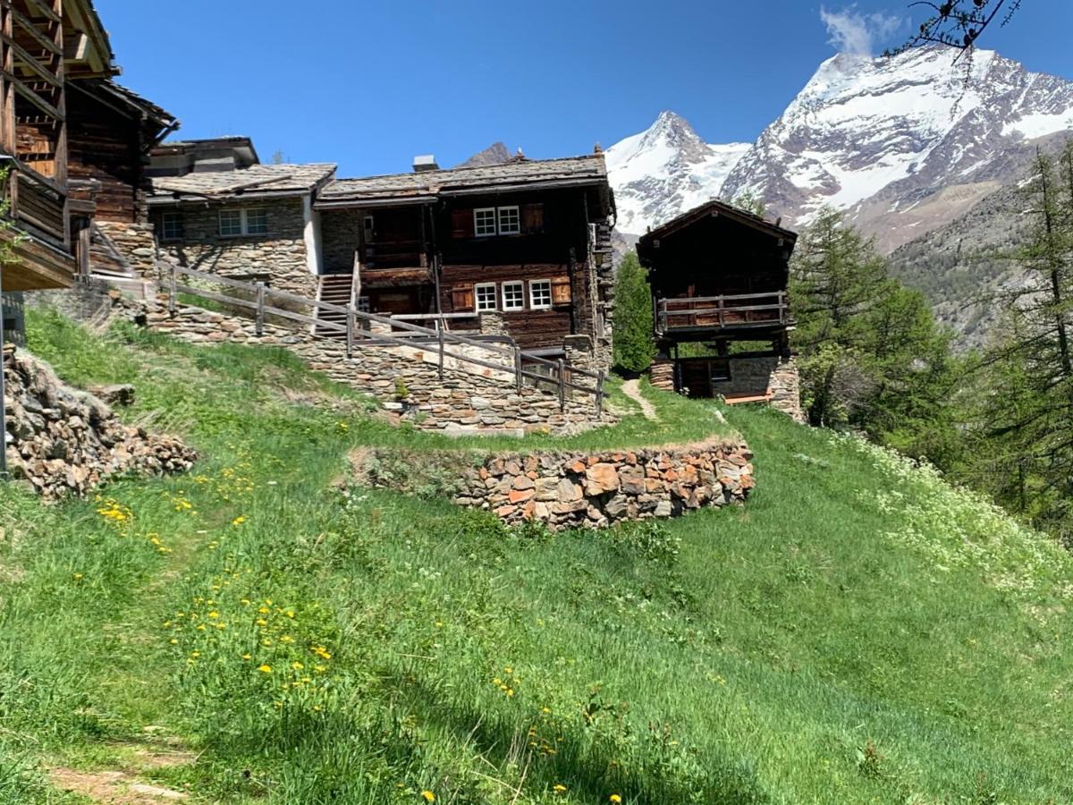 Chalet Birkhahn Saas Fee Eksteriør billede
