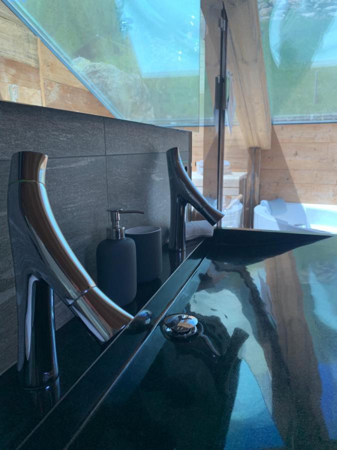 Chalet Birkhahn Saas Fee Eksteriør billede