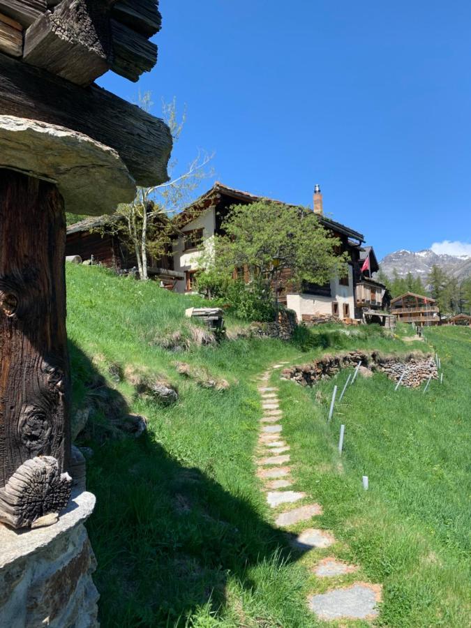 Chalet Birkhahn Saas Fee Eksteriør billede