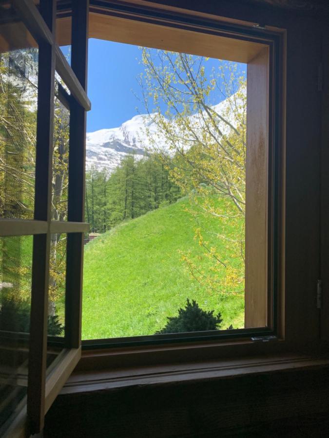 Chalet Birkhahn Saas Fee Eksteriør billede