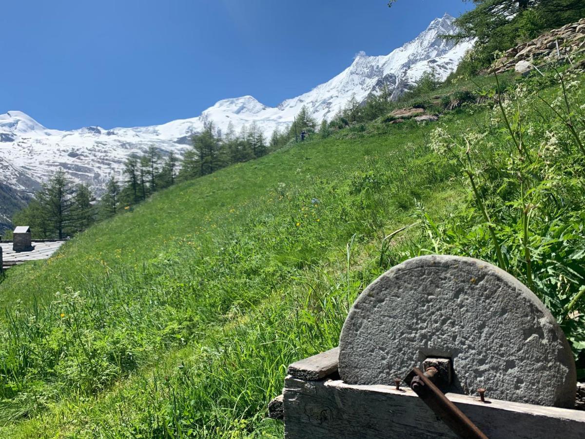 Chalet Birkhahn Saas Fee Eksteriør billede