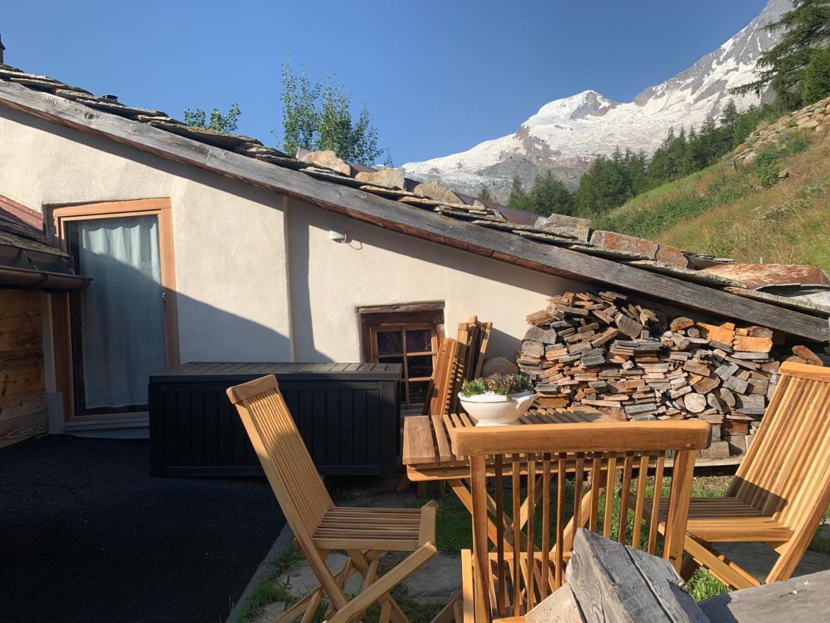 Chalet Birkhahn Saas Fee Eksteriør billede