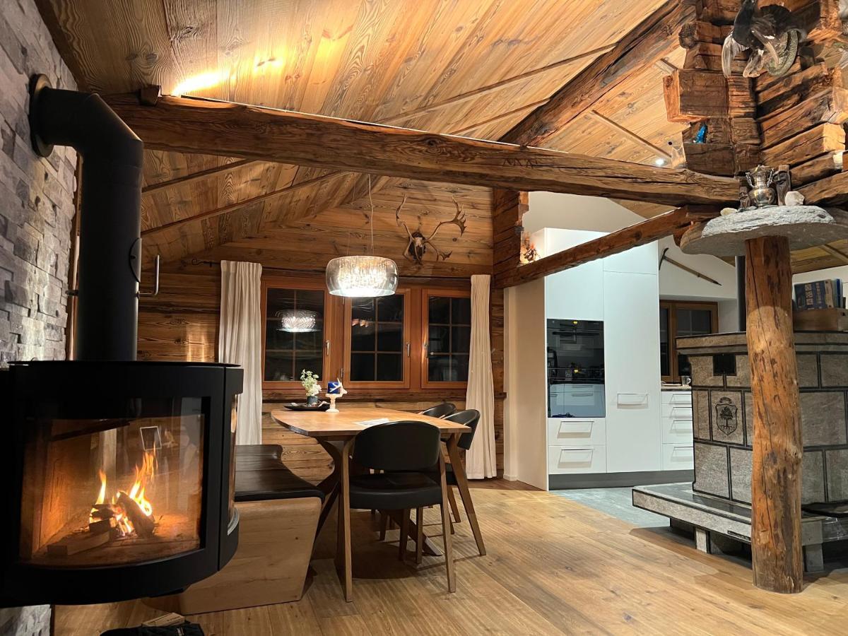 Chalet Birkhahn Saas Fee Eksteriør billede