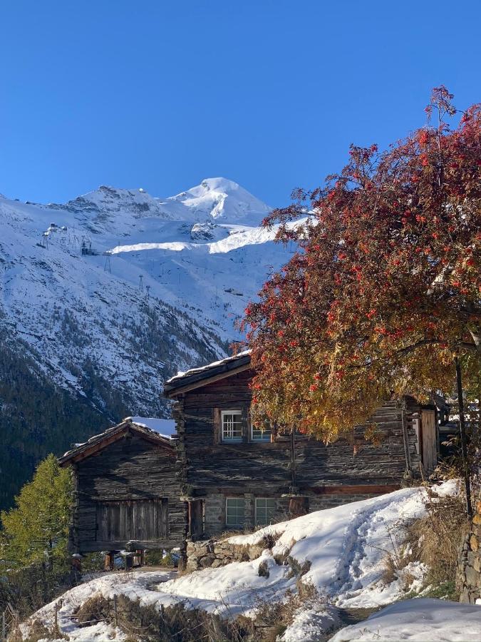 Chalet Birkhahn Saas Fee Eksteriør billede